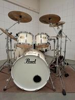 Pearl Vision All maple shell , Pearl white ., Muziek en Instrumenten, Drumstellen en Slagwerk, Ophalen, Zo goed als nieuw, Pearl