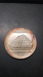mexico 10 pesos 1993 TAJIN 5 ounces zilver, Ophalen of Verzenden, Zilver