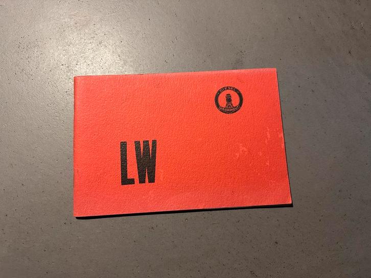 Kromhout LW Handleiding No. 90.006 juni 1954, Auto diversen, Handleidingen en Instructieboekjes, Ophalen of Verzenden