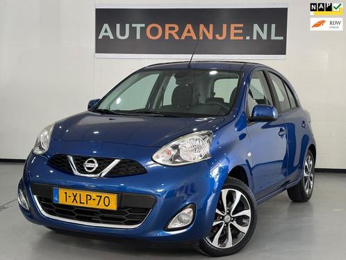 Nissan Micra 1.2 Connect Edition-Clima-Cruise-Navi-NAP!, Auto's, Nissan, Bedrijf, Te koop, Micra, ABS, Airbags, Airconditioning