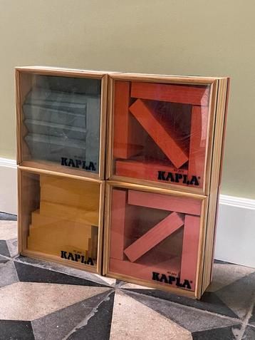 Set 4 dozen kapla roze oranje geel blauw beschikbaar voor biedingen