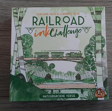 Railroad Ink: Natuurgroene Versie - zo goed als nieuw beschikbaar voor biedingen