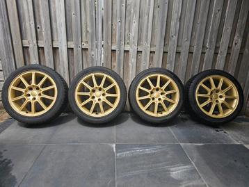 Gele licht metalen Subaru OEM velgen voor Impreza WRX STI beschikbaar voor biedingen