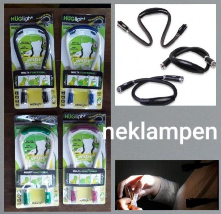 Flexibele neklamp met ledverlichting geschikt voor allerlei, Hobby en Vrije tijd, Overige Hobby en Vrije tijd, Nieuw, Ophalen of Verzenden