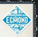 Sticker: Egmond aan Zee - Egmond aan de Hoed - Egmond Binnen, Ophalen of Verzenden, Zo goed als nieuw, Bedrijf of Vereniging