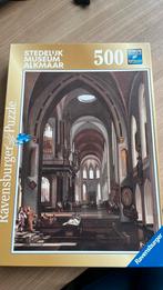 Puzzel Stedelijk museum Alkmaar 500 stukjes, Ophalen, 500 t/m 1500 stukjes, Zo goed als nieuw