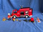 Playmobil brandweerwagen 3880, Ophalen of Verzenden, Gebruikt, Complete set