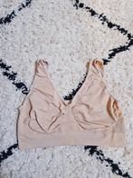 Naadloze BH/top beige maat 44/46, Ophalen of Verzenden, Beige, BH