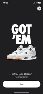 Jordan 4 retro navy SB, Kleding | Heren, Schoenen, Ophalen of Verzenden, Nieuw, Blauw