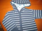 Gestreepd vestje met capouchon, 62, Kinderen en Baby's, Babykleding | Maat 62, Ophalen of Verzenden, Zo goed als nieuw, Jongetje of Meisje