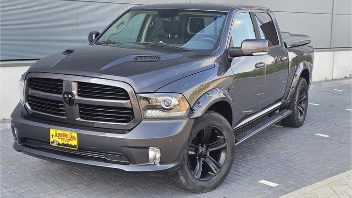 Dodge Ram 1500 SPORT 4X4 CREW CAB. 5,7LTR V8 AUT. BLACK EDIT, Auto's, Dodge, Bedrijf, Te koop, RAM 1500, ABS, Airbags, Airconditioning