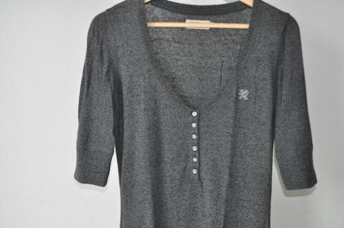 Sissy Boy jurk linnen met ronde hals en leuke zakken maat M, Kleding | Dames, Jurken, Zo goed als nieuw, Maat 38/40 (M), Grijs