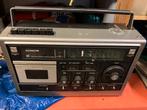 Draagbare vintage radio-cassete recorder, Ophalen, Gebruikt, Radio
