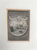 De Nieuwpoort, Buuren, miniatuurets Cornelis Visscher, 1729, Antiek en Kunst, Kunst | Etsen en Gravures, Ophalen of Verzenden