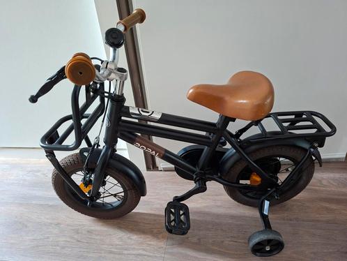 jongens fiets 12 inch incl zijwieltjes, Fietsen en Brommers, Fietsen | Jongens, Gebruikt, 14 inch of minder, Handrem, Ophalen