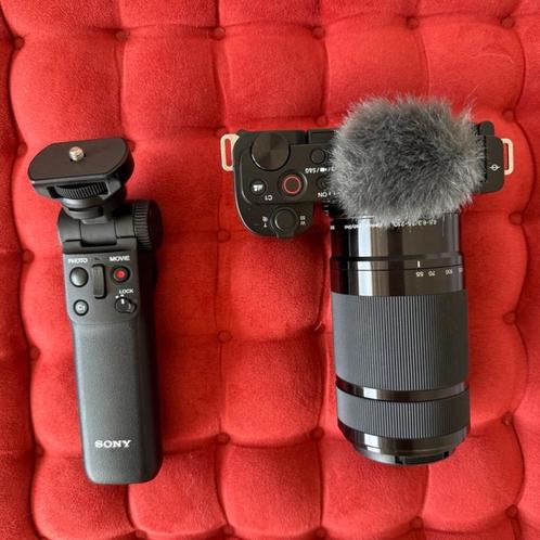 Sony ZV-E10 met 55-210 mm lens en Mikrofon, Audio, Tv en Foto, Fotocamera's Digitaal, Zo goed als nieuw, Compact, Sony, Geen optische zoom