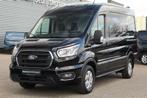 Ford Transit 350 2.0TDCI 165pk L2H2 Limited | Automaat | 360, Auto's, 1995 cc, 4 cilinders, 2800 kg, Zwart