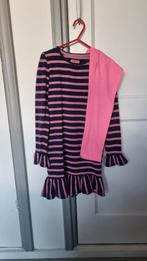 Mooie jurk Z8 maat 128/134 en legging Z8 maat 128 zgan!, Ophalen of Verzenden, Zo goed als nieuw, Meisje, Jurk of Rok