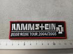 Rammstein leuke reise reise 2004 2005-- 3 x 10 cm patch 4, Verzenden, Nieuw, Kleding
