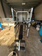 power rack, Sport en Fitness, Fitnessapparatuur, Ophalen, Zo goed als nieuw, Metaal, Krachtstation