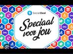 Cadeaubon Social Deal €100 euro, Tickets en Kaartjes, Kortingen en Cadeaubonnen, Eén persoon, Cadeaubon