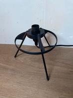 Zwarte Driepoot Lampvoet, Huis en Inrichting, Gebruikt, Minder dan 30 watt, Overige typen, E14 (klein)