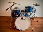 Pearl vintage Wood/fiberglass drumstel, Muziek en Instrumenten, Drumstellen en Slagwerk, Ophalen, Gebruikt, Pearl