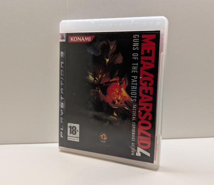 Metal Gear Solid 4: Guns of the Patriots - PlayStation 3, Spelcomputers en Games, Games | Sony PlayStation 3, Zo goed als nieuw