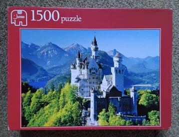 Jumbo puzzel kasteel Neuschwanstein 1500 stukjes beschikbaar voor biedingen