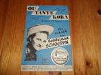 Ou tante koba - jo dante / glen powell / bobbejaan schoepen, Gebruikt, Zang, Ophalen of Verzenden, Artiest of Componist