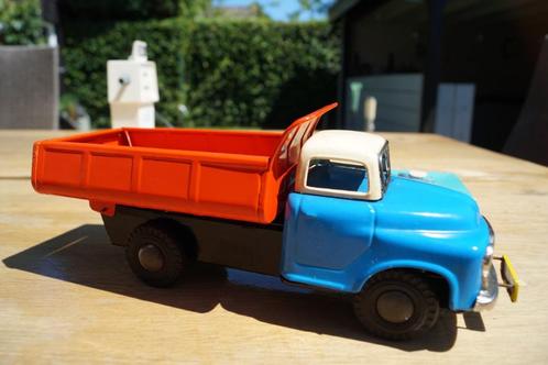 Antiek blikken speelgoed Dump Truck Japan "60, Antiek en Kunst, Antiek | Speelgoed, Verzenden