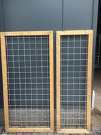 17Tuinschermen van vurenhout te koop ook per stuk, Ophalen, Minder dan 100 cm, Zo goed als nieuw, 150 tot 200 cm