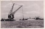 00652 Zuiderzeewerken - ... bij Harderwijk - gel. 1956, Verzamelen, Ansichtkaarten | Nederland, Verzenden, 1940 tot 1960, Gelopen