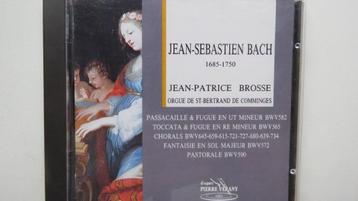 Cd orgel: J.S. Bach, Jean-Patrice Brosse, St. Bertrand de Co beschikbaar voor biedingen