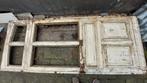 Oude Franse paneeldeur met kozijn. Voor decoratief gebruik., Doe-het-zelf en Verbouw, Deuren en Horren, 215 cm of meer, Gebruikt