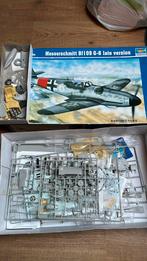 Incomplete 1/24 ME109 9 late, Hobby en Vrije tijd, Modelbouw | Vliegtuigen en Helikopters, Ophalen of Verzenden, Zo goed als nieuw
