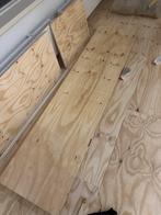 Underlayment platen 18mm - 7 stuks + reststuk, Doe-het-zelf en Verbouw, Hout en Planken, Ophalen, Gebruikt, Minder dan 25 mm, 200 tot 250 cm