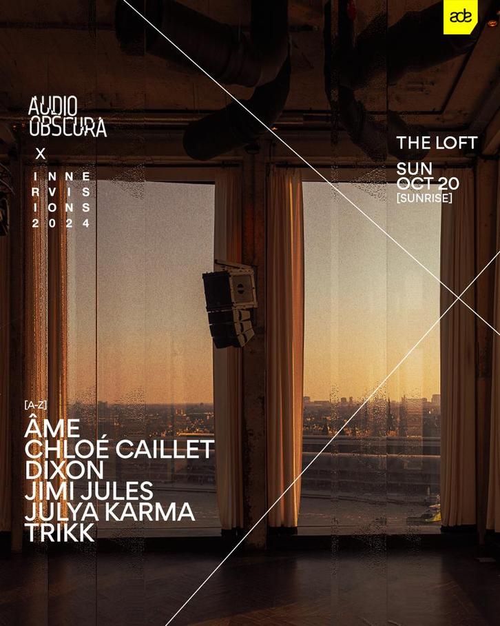 Audio Obscura, The LOFT, ADE AMSTERDAM, Tickets en Kaartjes, Evenementen en Festivals, Drie personen of meer