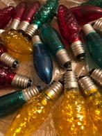 Oude gekleurde kerstlampjes, Ophalen of Verzenden, Zo goed als nieuw