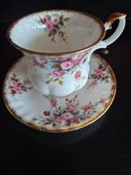 Cottage garden royal albert porselein, Ophalen of Verzenden, Zo goed als nieuw, Porselein, Kop en/of schotel