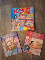 K3 Spel 4 in 1 + 2 K3 Voorleesboeken, Ophalen of Verzenden, Gelezen, Overige typen