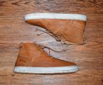 YELLOW CAB - leren halfhoge sneakers Seal tan - maat 42, Kleding | Heren, Schoenen, Overige kleuren, Nieuw, Ophalen of Verzenden