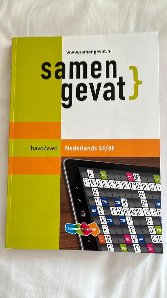 Samengevat Nederlands 3F/4F havo / vwo, Boeken, Schoolboeken, Zo goed als nieuw, Nederlands, HAVO, Ophalen of Verzenden