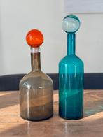 2 Bubbles&Bottles flessen van Pols Potten, Antiek en Kunst, Ophalen