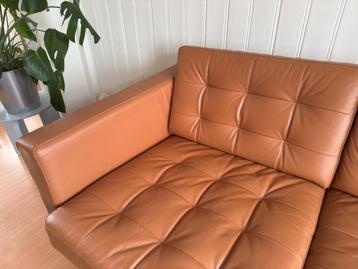 IKEA LANDSKRONA 2-seat sofa / 2-zitsbank brown/bruin leather - afbeelding 4