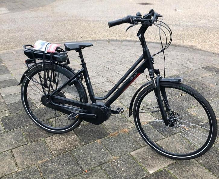 Elektrische Damesfiets – Stella Vicenza – Bosch middenmotor, Fietsen en Brommers, Elektrische fietsen, Zo goed als nieuw, Overige merken