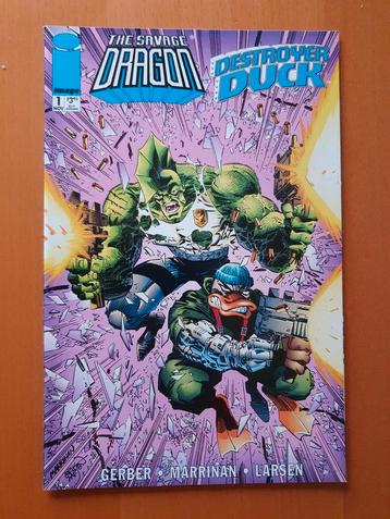 Savage Dragon / Destroyer Duck 40 page one-shot image comic beschikbaar voor biedingen