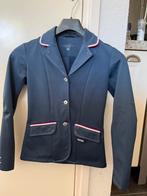 Wedstrijdjasje QHP coco maat 152 blauw, Dieren en Toebehoren, Ophalen of Verzenden, Zo goed als nieuw, Dressuur, Bovenkleding