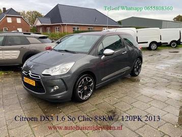 CITROEN DS3 1.6 VTi 120pk So Chic Zéér Mooi beschikbaar voor biedingen