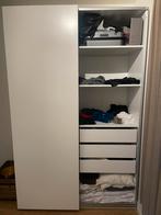 Witte Pax kast met schuifdeuren 150x237, Ophalen, Kunststof, 200 cm of meer, 150 tot 200 cm
